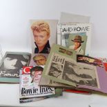 A large quantity of David Bowie related newspaper cuttings, magazines, scrapbooks etc