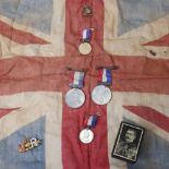 Various commemorative items, including Lord Kitchener memoriam matchbox case, Edward VIII Coronation