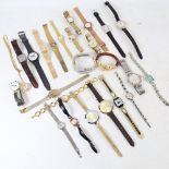 Various Vintage wristwatches (2 boxes)