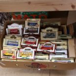 A quantity of various Vintage boxed transport buses and vehicles, including Days Gone, Royal Mail