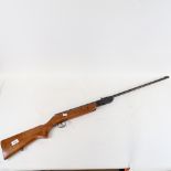 A Relum Telly .22 calibre air rifle, break-barrel action, serial no. 21872, overall length 113cm