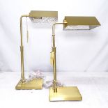 A pair of new Ralph Lauren Home telescopic desk lamps