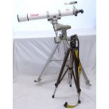 A Vixen astronomical telescope, Super Polaris ATM on tripod stand, and a Bilora Stativ tripod (2)