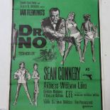 Film Poster - James Bond - Dr No (UA 1962) British Double Crown re-release 1968, 20" x 30" Excellent