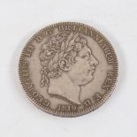 A George III 1819 Crown coin