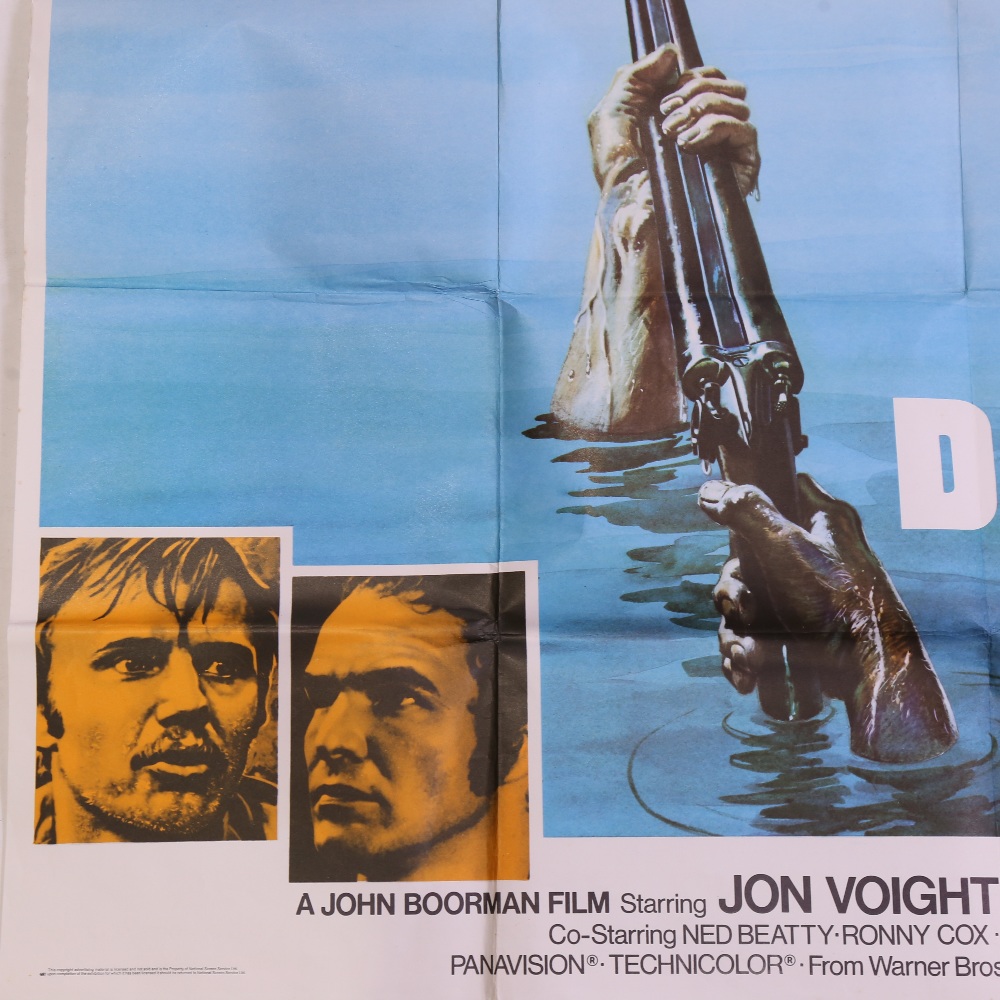Film Poster - Deliverance (Warner Brothers, 1972), British Quad (30" X 40") Excellent condition, - Image 2 of 4