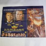 Film Poster - The Towering Inferno (20th Century Fox 1974) artwork by John Berkey, starring Steve