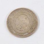 A George III 1804 dollar coin