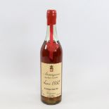 A bottle of Armagnac 1932 Castarede Lavardac, 70cl Wax cap is in tact with original wax seal on