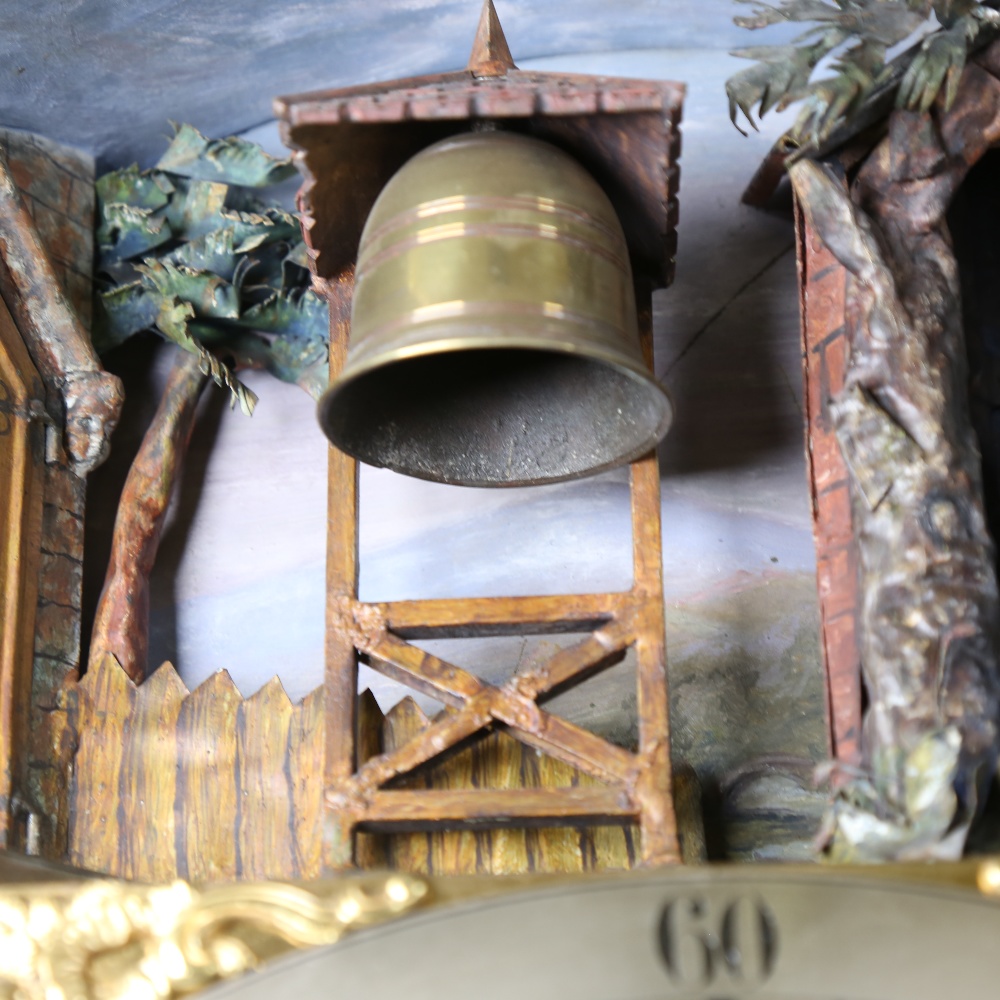 A spectacular 19th century quarter chiming English Exhibition table clock with automata, - Image 10 of 51