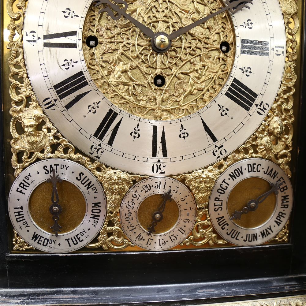 A spectacular 19th century quarter chiming English Exhibition table clock with automata, - Image 40 of 51