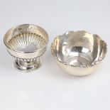 2 early 20th century silver bowls, makers include Colen, Hewer Cheshire, and Walker & Hall,