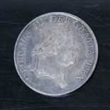 George III (1760 - 1820), silver 1812 three shillings Bank of England token, laureate bust, ESC 416