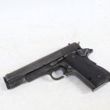 An American M1911 .177 calibre model air pistol, length 21cm