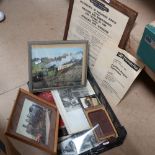 RAILWAY INTEREST - various steam locomotive photographs, original 1954 British Railways Withdrawal