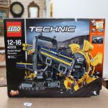 A LEGO Technic 42055 bucket-wheel excavator, boxed
