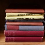 Lloyd's London books to include 2 copies 'And at Lloyd's, 1 copy 'Lloyd's of London by D.E.W.GIBB,