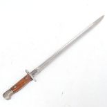 A First World War Period British 1907 pattern bayonet, blade length 43cm