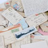 A large quantity of First World War Period and early 20th century handwritten letters and