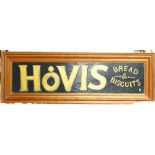 Clive Fredriksson, oil on board, Hovis bread and biscuits, pine frame, overall frame size 49cm x