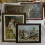4 19th century Pears advertising prints, framed (4)