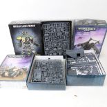 3 boxes of Warhammer 40,000 plastic assembly toy kits (3)
