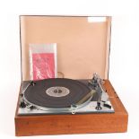 LENCO - a Vintage Goldring GL75 stereo transcript turntable, with original instruction manual