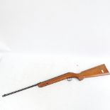 A Birmingham Small Arms Co Cadet .177 calibre air rifle, break barrel action, serial no. BC52050,