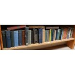 A shelf of books on psychology, spiritualism etc