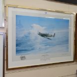 Robert Taylor, colour print, Reach for the Skies (Sir Douglas Barder), signed in pencil by the
