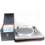 PIONEER - a Vintage direct drive full automatic PL-505 turntable, original instruction booklet,