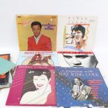 A collection of Elvis Presley albums