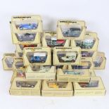 A box of Vintage Models of Yesteryear Matchbox toy vehicles, all boxed