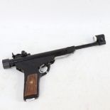 An air pistol, break barrel action, serial no. 083995, length 36cm