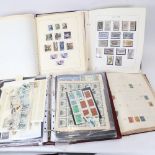 5 albums of Vintage postage stamps and First Day Covers