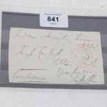 POSTAGE STAMPS - GB autograph, Earl of Cardigan (Lord Brudenell), 1797 - 1868, led the charge of the