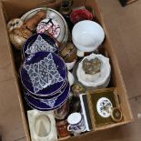 A box of decorative china