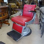 BELMONT - circa 1950s barber's chair