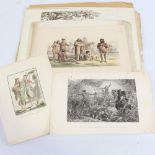 NATIVE AMERICAN INTEREST - good collection of 18th and 19th century engravings, including Central