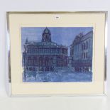 Robert Tavener, linocut print, the Sheldonian (Oxford Series), signed in pencil dated '69, no. 10/