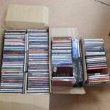 A quantity of various music CDs (3 boxes)