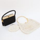 A group of Vintage evening bags and purses (3)