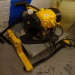 A De Walt DW742 chop saw, and accessories, GWO