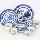 A group of Chinese porcelain items (9)