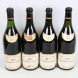 4 bottles of Chambolle-Musigny, Vintage 1959, Grand Vin de Bourgogne, selected by John Lovibond &