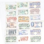 A group of banknotes