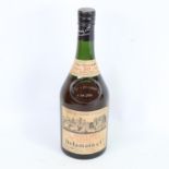A bottle of Delamain & Co, Pale and Dry Fine Champagne Cognac, Roullet & Delamain 70% proof 30yr