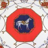 Hermes silk scarf