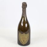A bottle of Cuvee Dom Perignon Champagne, vintage 1978 From local cellar. Some scuffs to label and