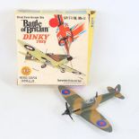 Battle of Britain Dinky Toys, Spitfire Mk II, motor driven propeller, original box